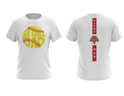 Softball Dad Alpha Dad T-shirt