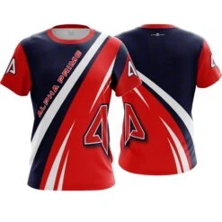 Alpha Prime Full Dye Jersey - Red White & Blue