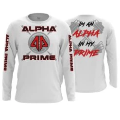 Alpha Prime Brand Long Sleeve Shirt V20