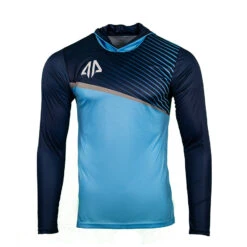 Alpha Prime T-Shirt Hoodie - Blue