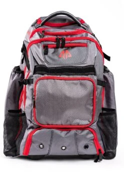 Prime Series II Roller Bat Backpack - Grey/Red