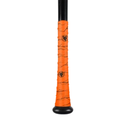 Pulse Orange Bat Grip Tape With Black