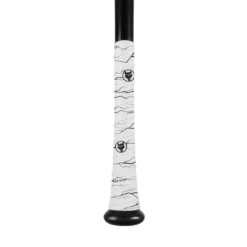 Pulse White Bat Grip Tape With Black
