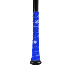 Pulse Blue Bat Grip Tape With White