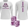 Alpha Prime - Tie Dyed Snake Spot Dye & Face Guard Combo-Long Sleeve